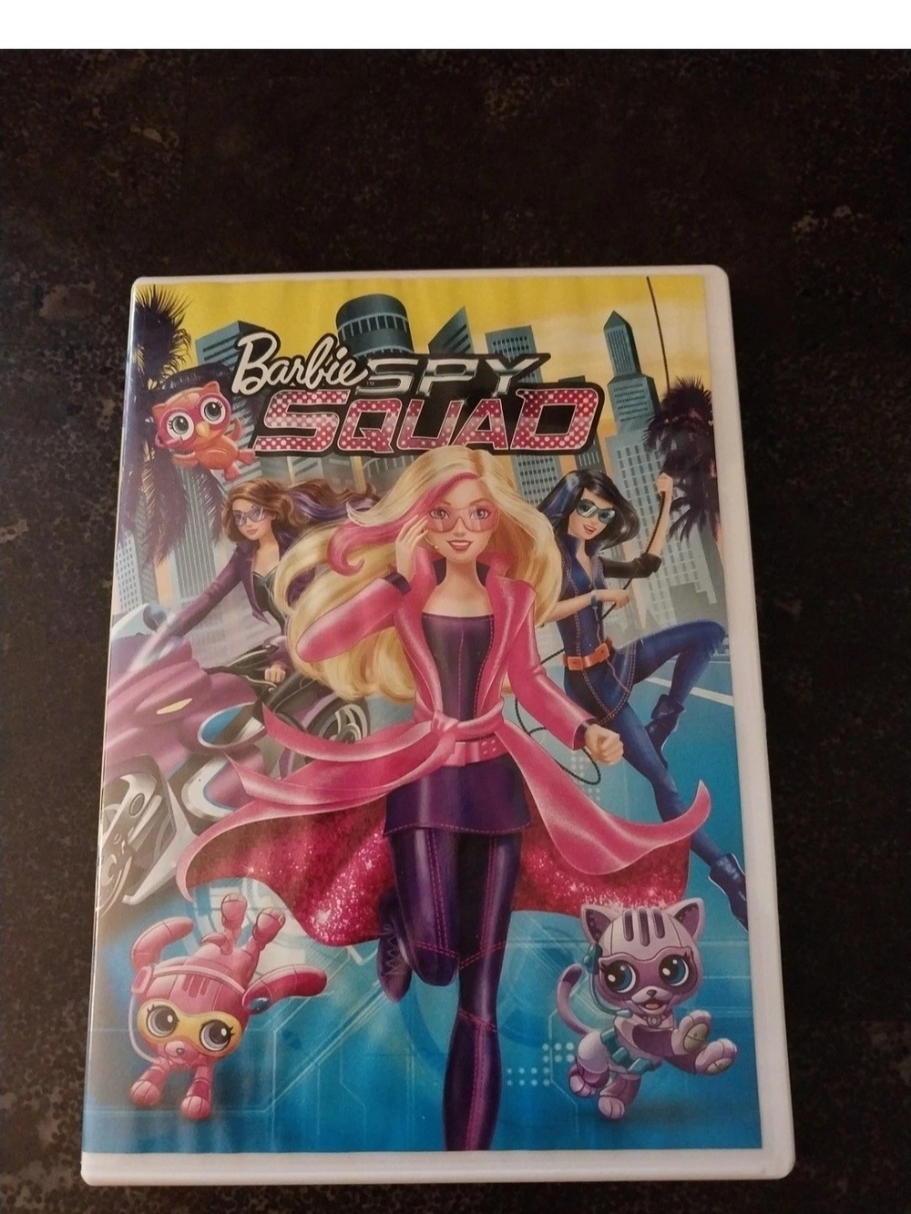 Barbie Spy Squad DVD – Pink, Purple, Blue